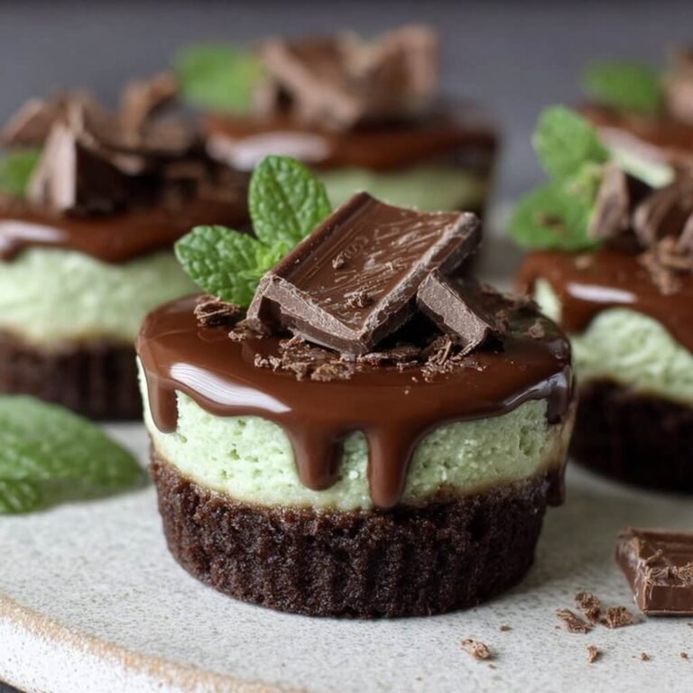 How to Make Easy Andes Mint Mini Cheesecakes at Home