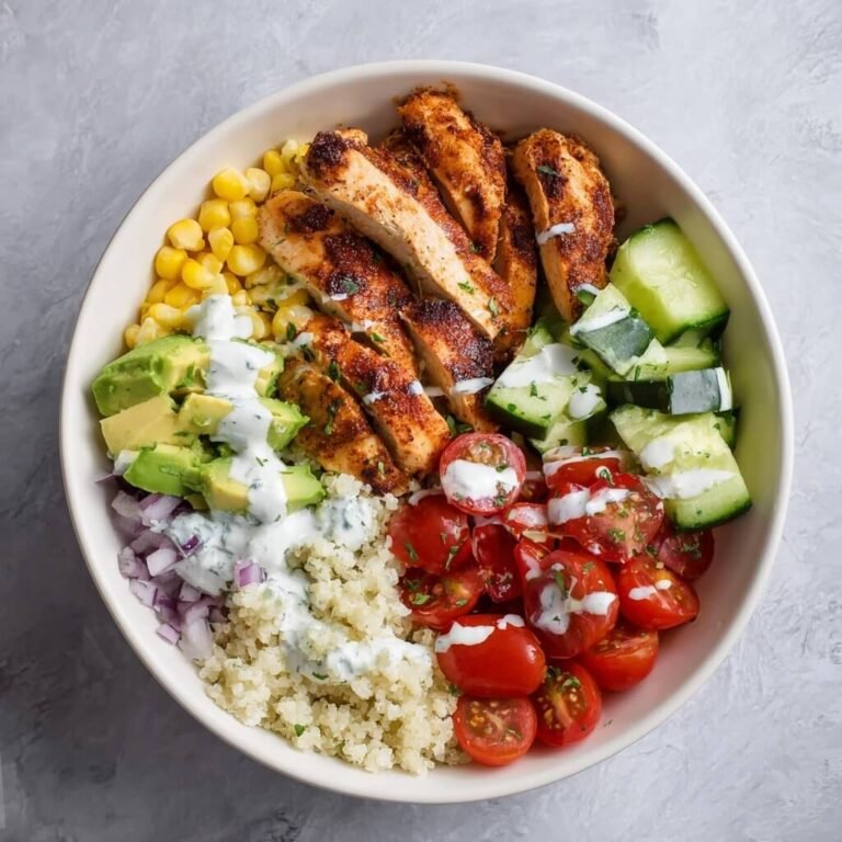 How to Make a High Protein Chicken Bowl for Quick, Nourishing Meals