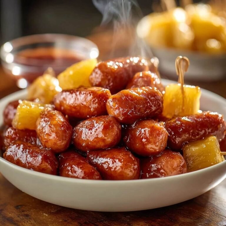 How to Make Perfect Pineapple Brown Sugar Lil’ Smokies Bites for Any Occasion