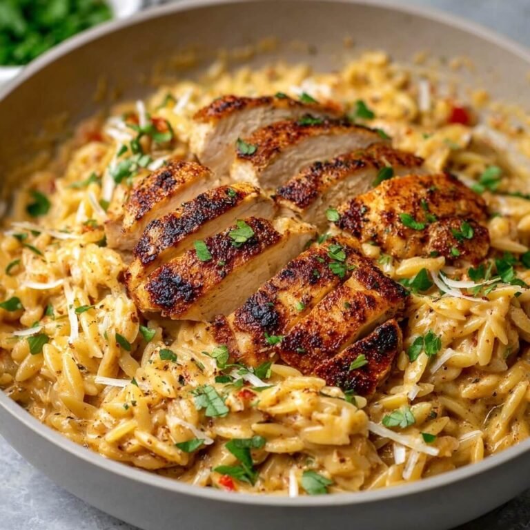How to Make One-Pot Cajun Chicken Alfredo Orzo: Easy, Comforting, and Flavor-Packed