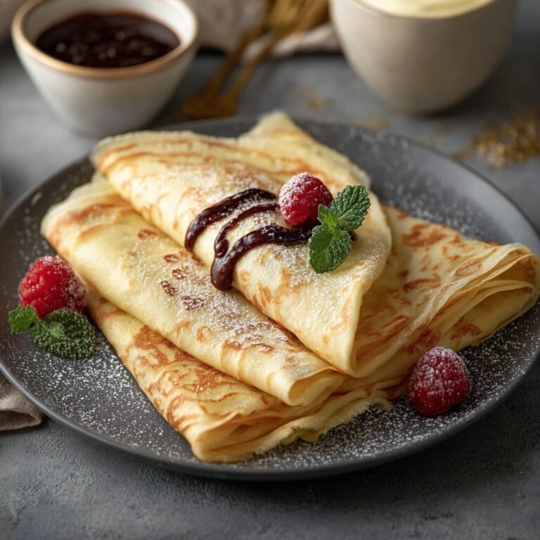 Easy Crepes Recipe for Perfectly Thin and Delicious Crepes Every Time