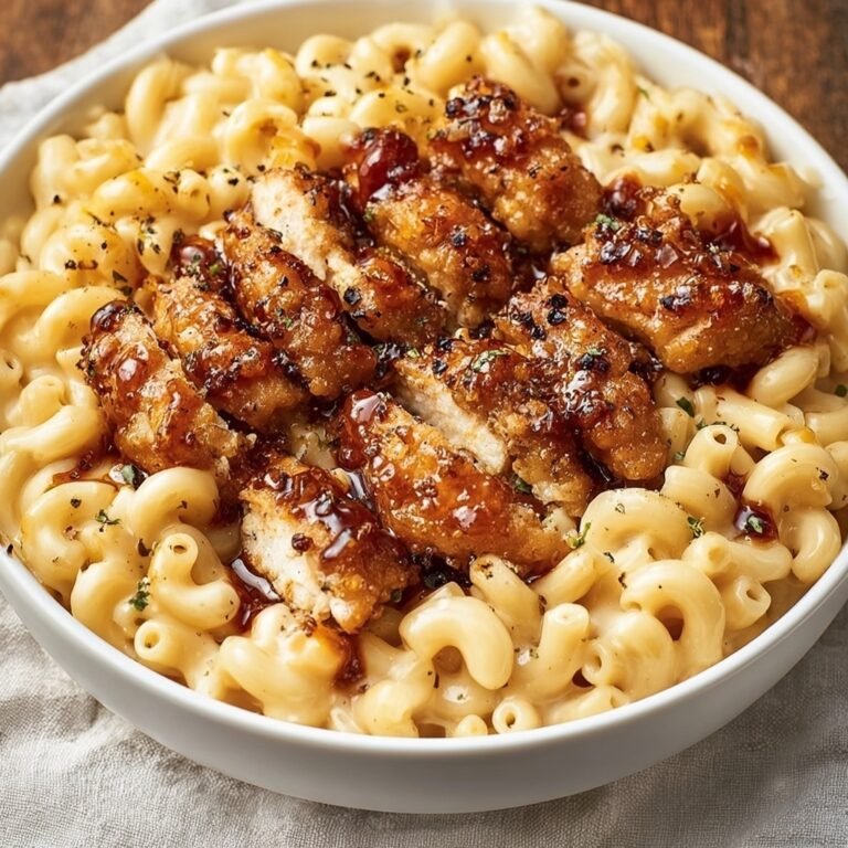 Creamy Honey Pepper Chicken Mac and Cheese Recipe for Comfort and Flavor