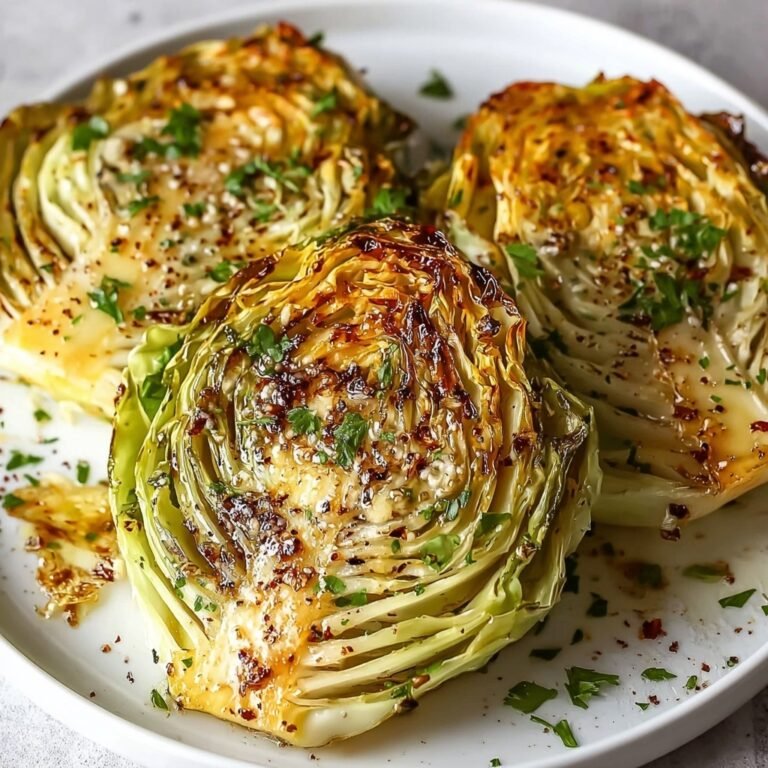 How to Make Roasted Cabbage Steak with Garlic Butter for Flavorful, Easy Dinners