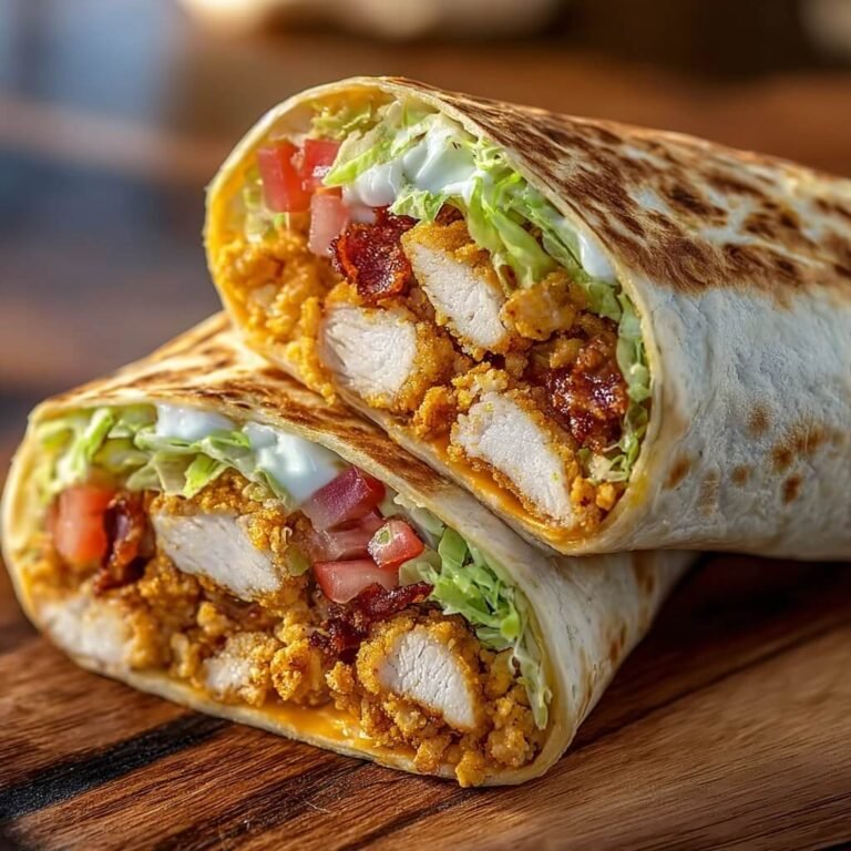 How to Make a Crispy Chicken Crunch Wrap at Home