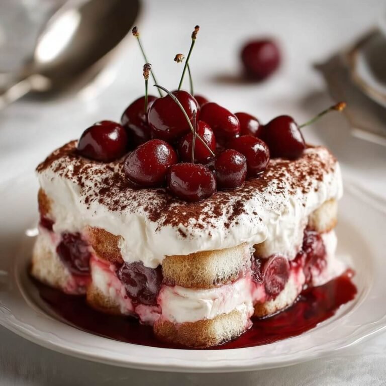 Cherry Amaretto Tiramisu Recipe That Will Impress Every Time