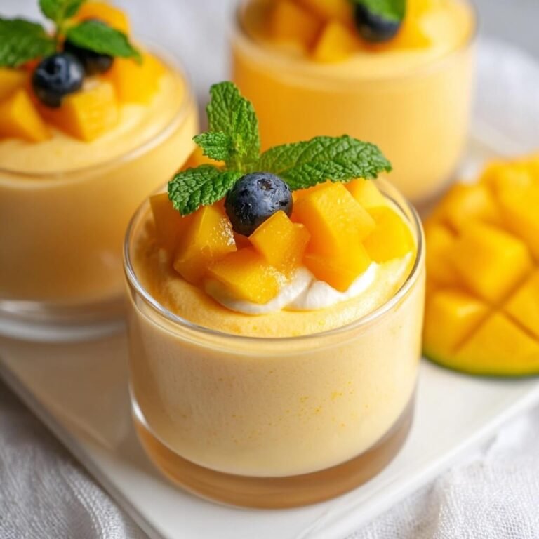 Easy Mango Mousse Cups Recipe for a Refreshing, Light Dessert