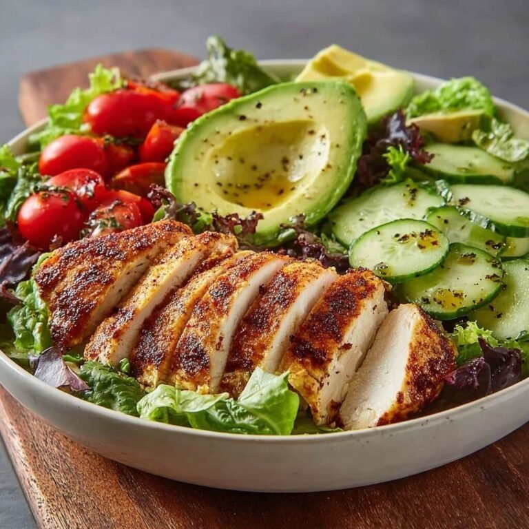 How to Make a Flavorful Grilled Chicken Avocado Salad Bowl at Home
