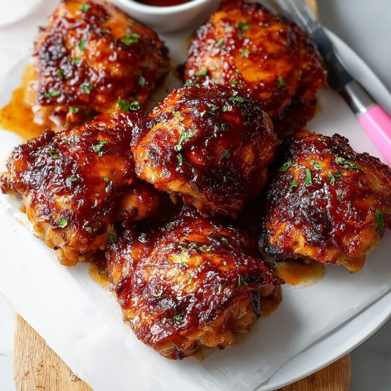 Crispy Air Fryer BBQ Chicken Thighs for an Easy Dinner