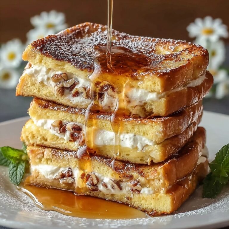How to Make Decadent Maple Pecan Cream Cheese Stuffed French Toast at Home