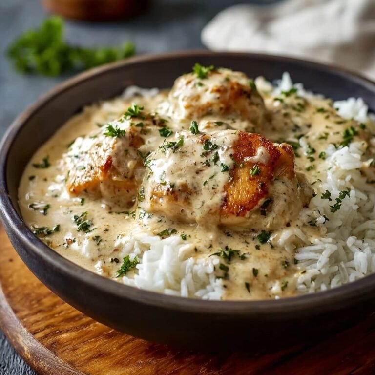 Creamy Smothered Chicken and Rice: A Simple, Flavor-Packed Comfort Meal