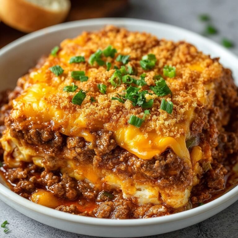How to Make a Refreshing Sloppy Joe Casserole That’s Perfect for Weeknights