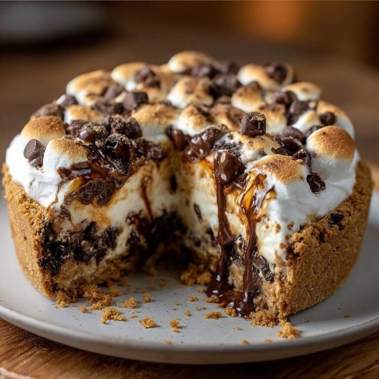How to Make Gooey S’mores Cookie Dough Pie for the Perfect Treat