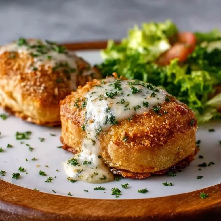 Decadent Chicken Pillows with Garlic Parmesan Sauce: A Flavorful Weeknight Delight