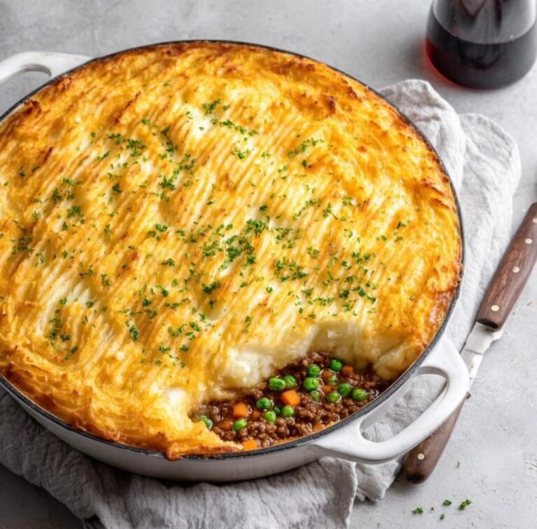 Classic Ground Beef Cottage Pie with Cheesy Mashed Potatoes Made Simple