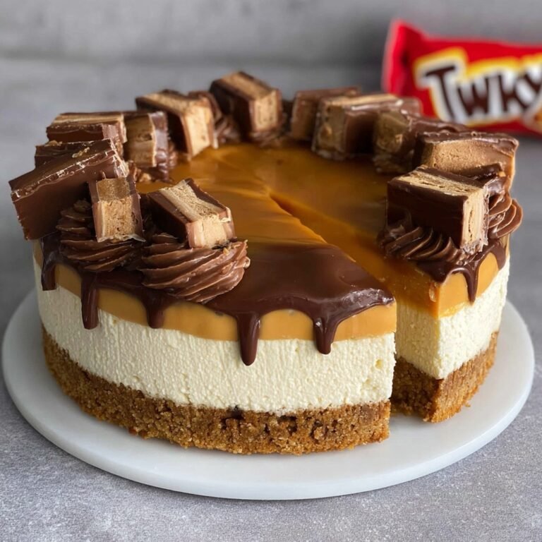 How to Make Homemade No-Bake Twix Cheesecake: Simple & Delicious