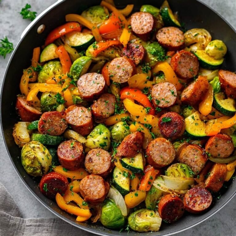 Easy One-Pan Sausage & Veggies for a Flavorful Weeknight Dinner