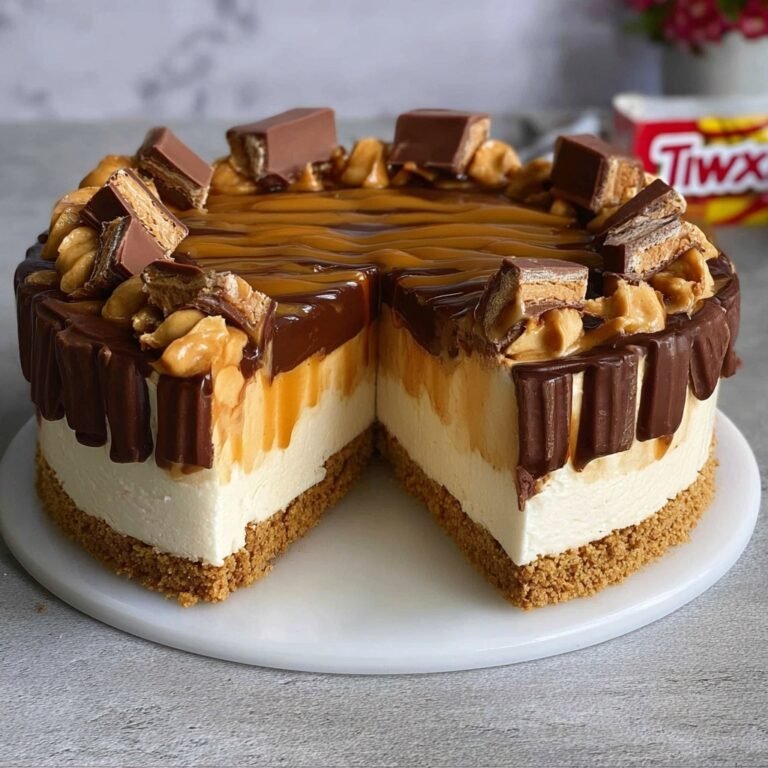 How to Make an Easy No-Bake Twix Cheesecake Recipe for Instant Sweet Satisfaction