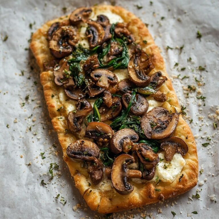 How to Make Flavorful Ramp & Mushroom Flatbread at Home