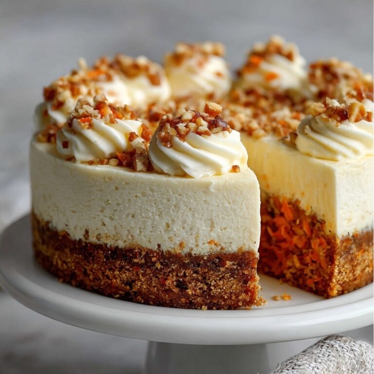 How to Make a Moist and Creamy Carrot Cake Cheesecake Recipe at Home