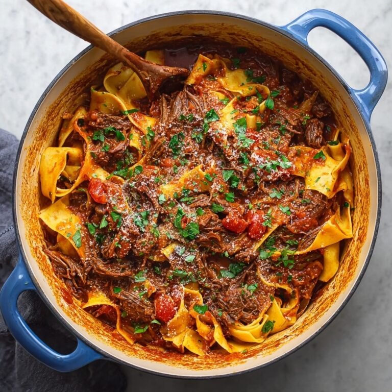 How to Make Dutch Oven Short Rib Ragu with Pappardelle: A Comforting Dinner Recipe