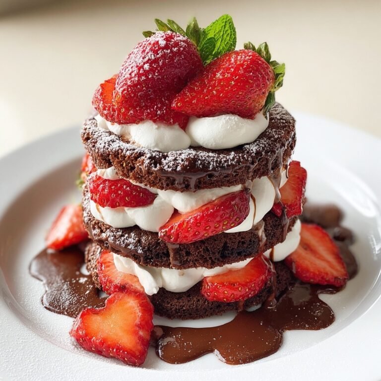 How to Make Classic Chocolate Strawberry Shortcake at Home