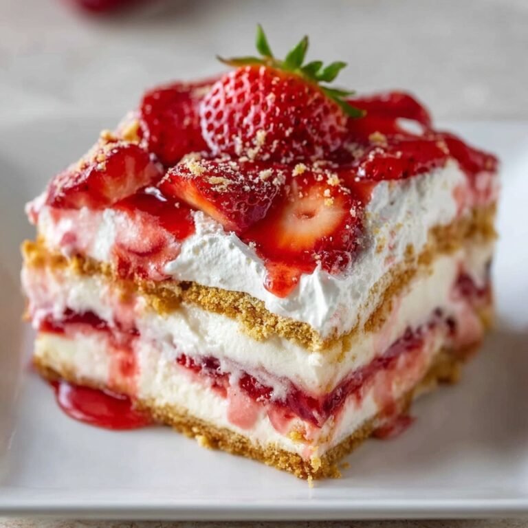 How to Make Strawberry Cheesecake Lasagna: A Layered Delight