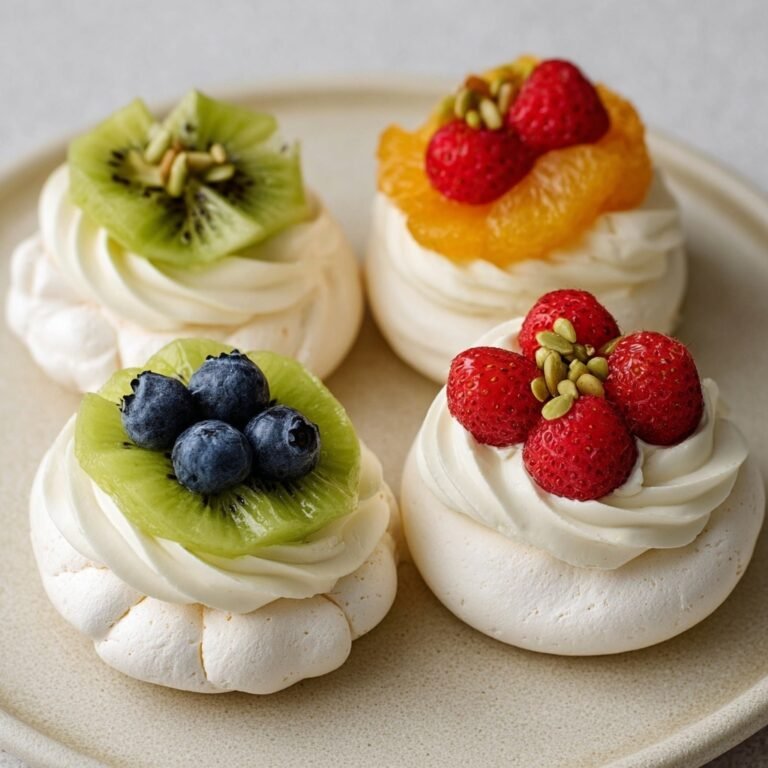 How to Make Mini Pavlova with Fresh Fruit: Light, Crispy, and Perfectly Sweet
