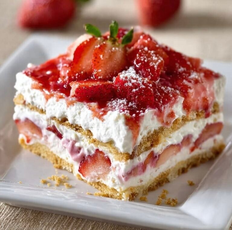 How to Make Strawberry Cheesecake Lasagna: A Layered Dessert Delight