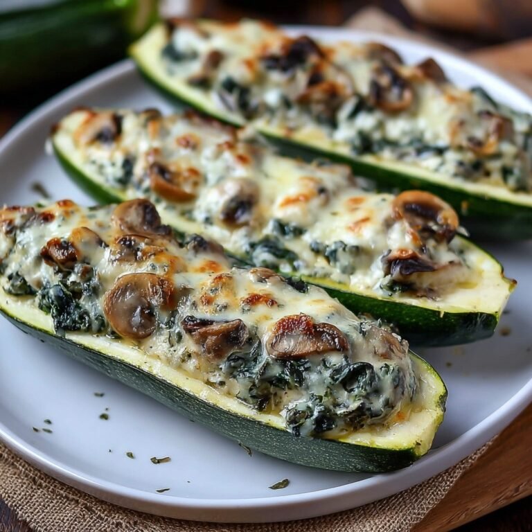 How to Make Spinach Mushroom and Ricotta Stuffed Zucchini Boats That Delight Every Time