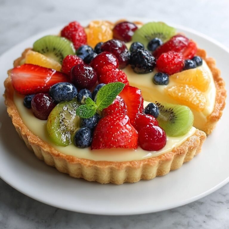How to Make a Homemade Vanilla Custard Fruit Tart That Impresses Every Time