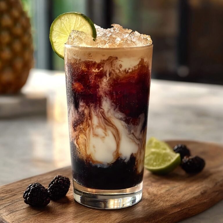 How to Make a Refreshing Midnight Malibu Dirty Soda at Home
