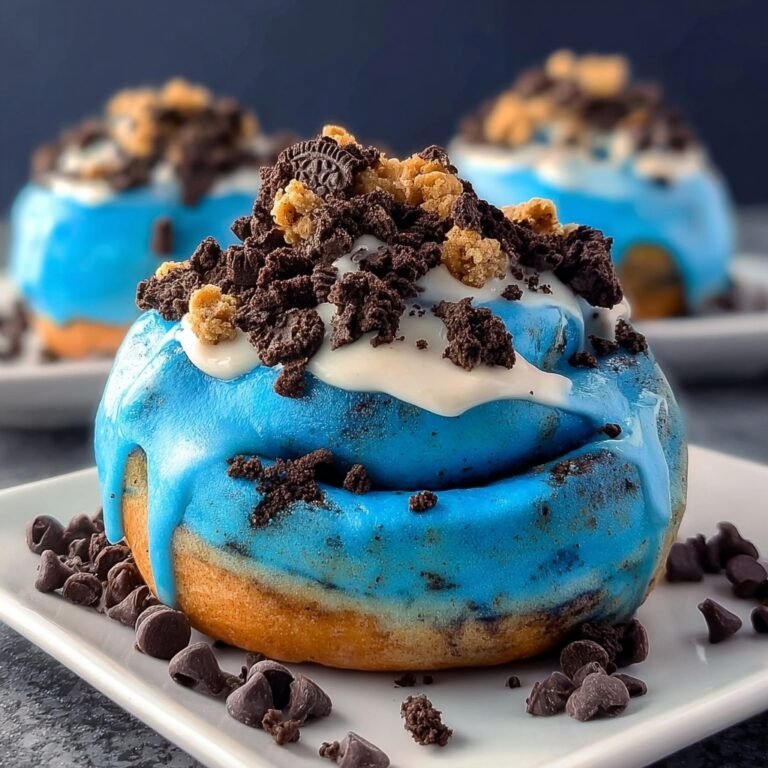 How to Make Cookie Monster Cinnamon Rolls: A Fun and Delicious Twist