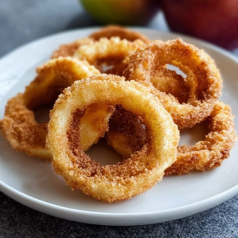 How to Make Perfect Air Fryer Cinnamon Apple Rings for a Cozy Snack