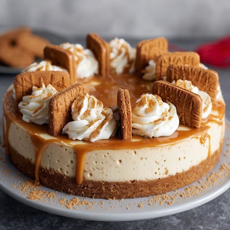 How to Make a Creamy Biscoff Cheesecake Recipe That Melts in Your Mouth