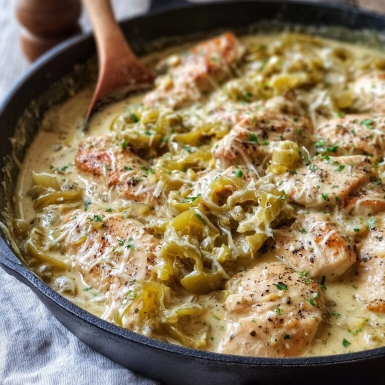 The Best Creamy Pepperoncini Chicken Skillet for Busy Weeknights