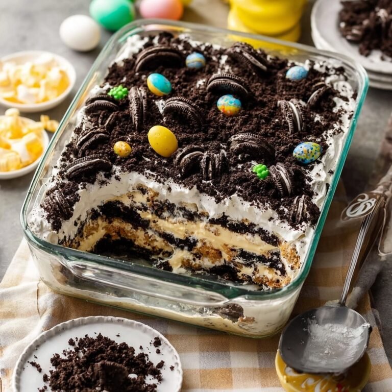 Easter Dirt Cake Casserole