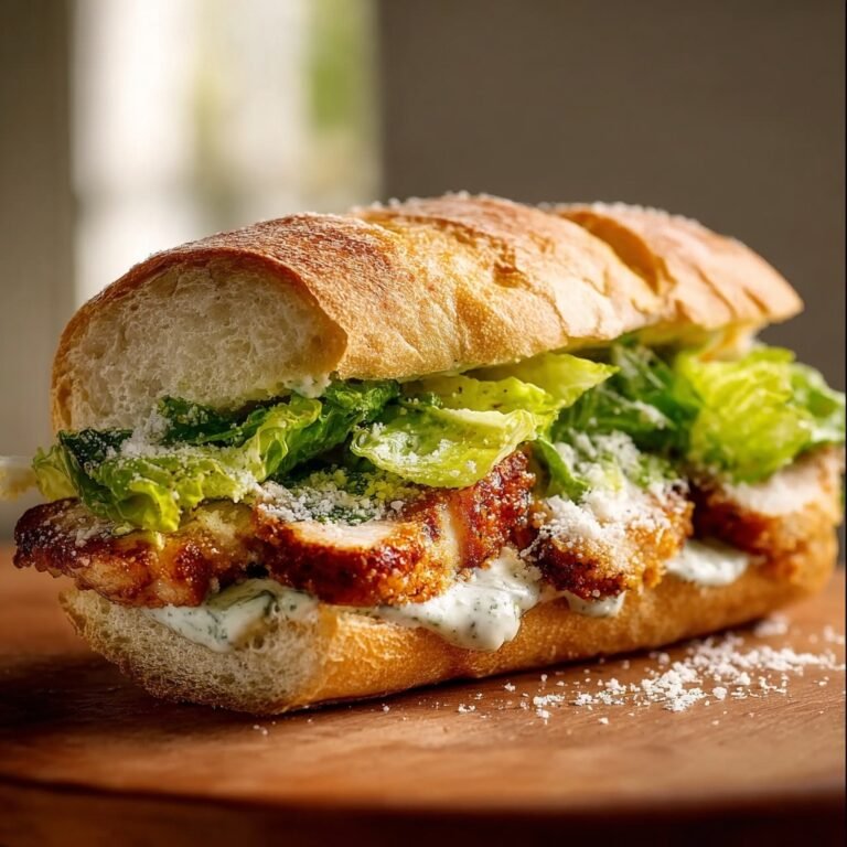 Chicken Caesar Sandwich Recipe