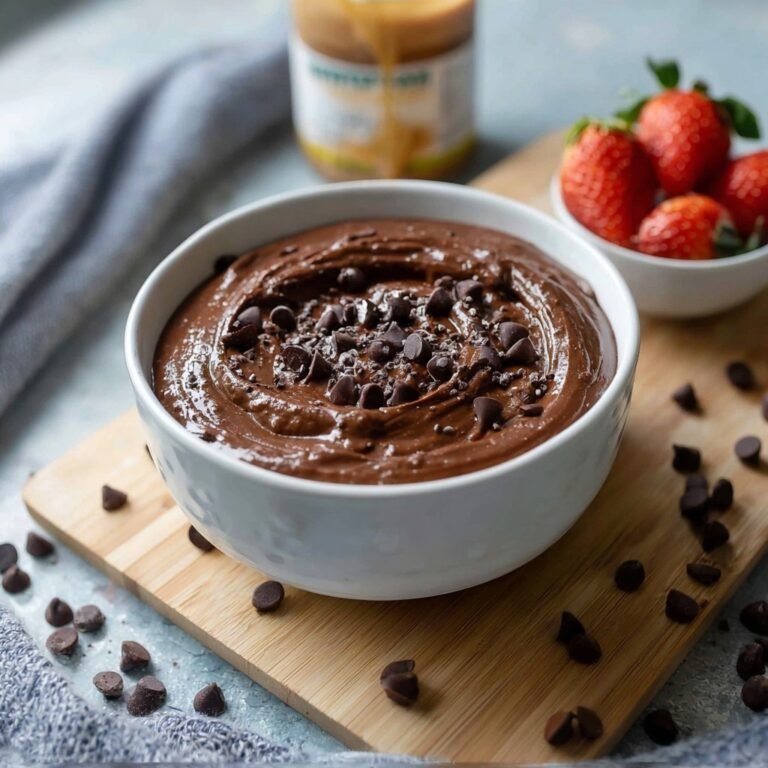 Creamy Protein Brownie Batter Greek Yogurt Bowl