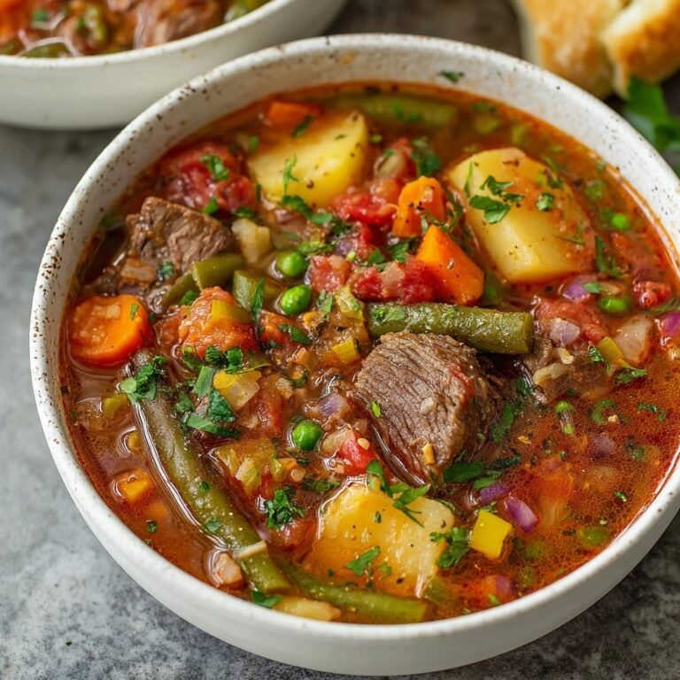 How to Make Classic Beef Vegetable Soup That Warms Your Soul
