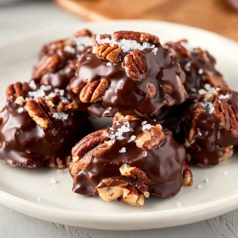How to Make Irresistible Chocolate Pecan Turtle Clusters at Home