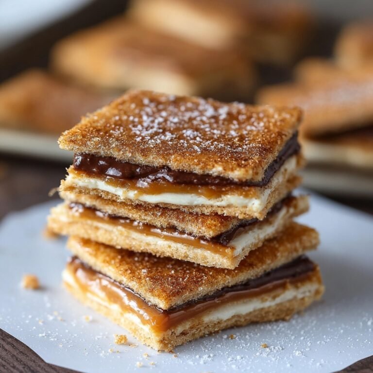 Cozy Churro Saltine Toffee Dessert Bars Recipe for Easy Sweet Cravings