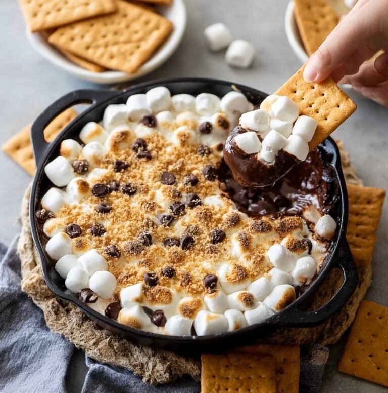 How to Make Perfectly Gooey S’mores Skillet Dip at Home