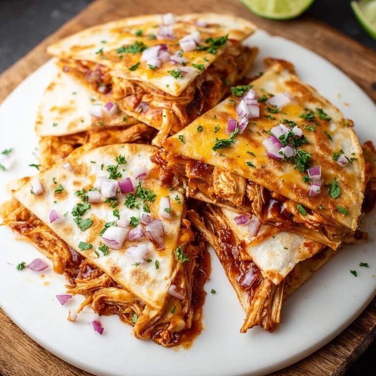 Hot Honey BBQ Chicken Quesadillas: Easy Recipe for Flavor-Packed Dinners
