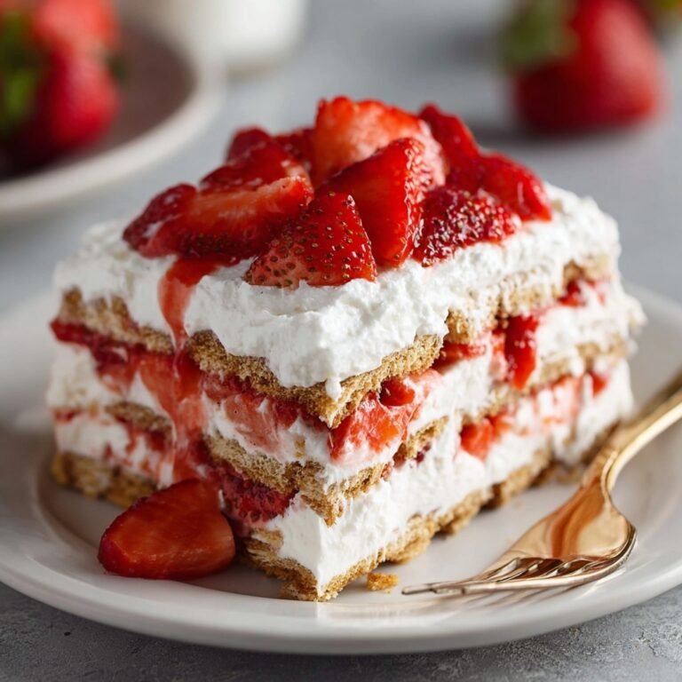 How to Make a Refreshingly Easy No-Bake Strawberry Icebox Cake