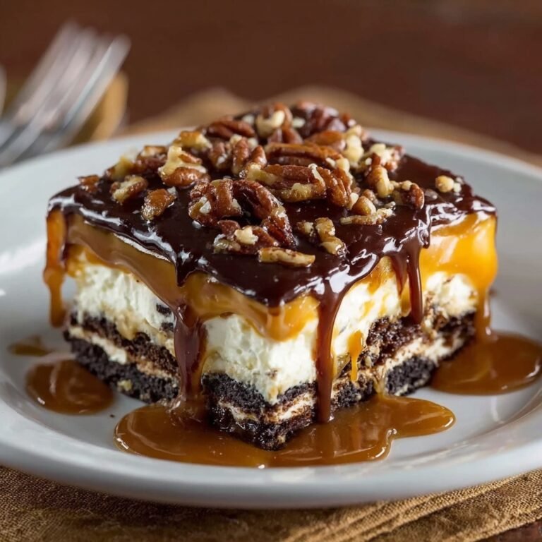 How to Make No-Bake Turtle Lasagna Dessert for an Easy, Decadent Treat