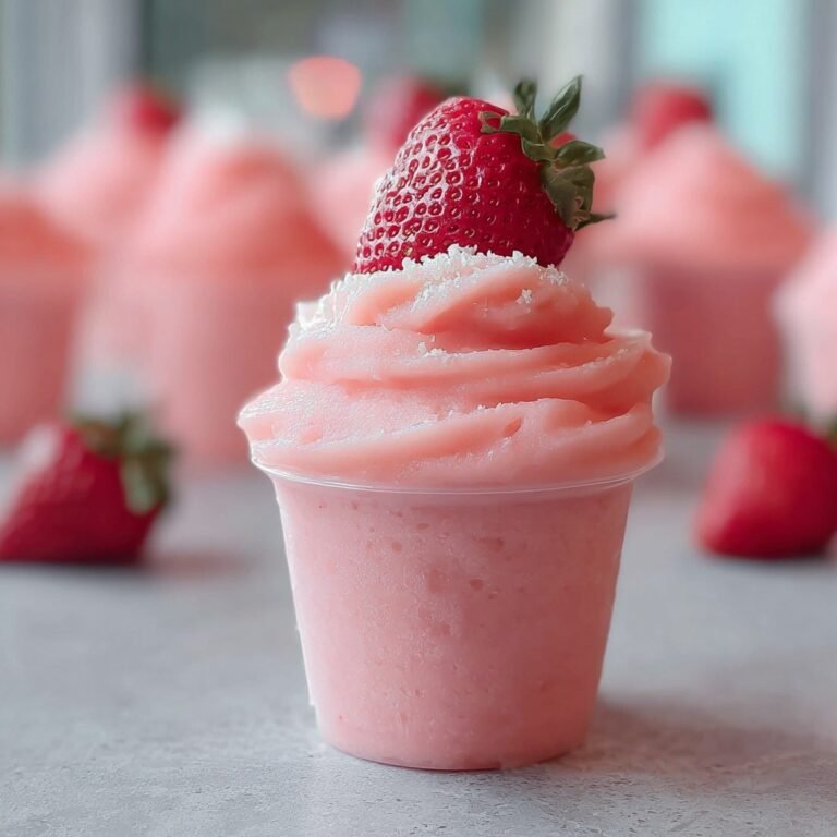 How to Make Frozen Strawberry Dole Whip Delight at Home