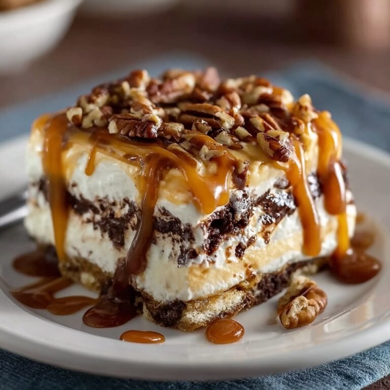 How to Make a Delicious No Bake Turtle Lasagna Dessert at Home