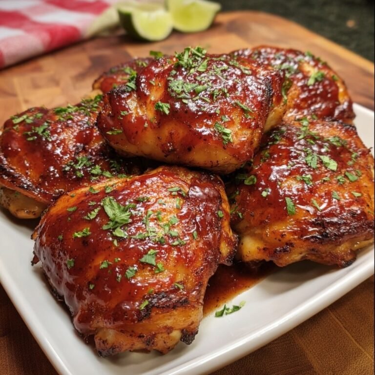 Low Carb BBQ Chicken Thighs Recipe for Tender, Flavorful Dinners