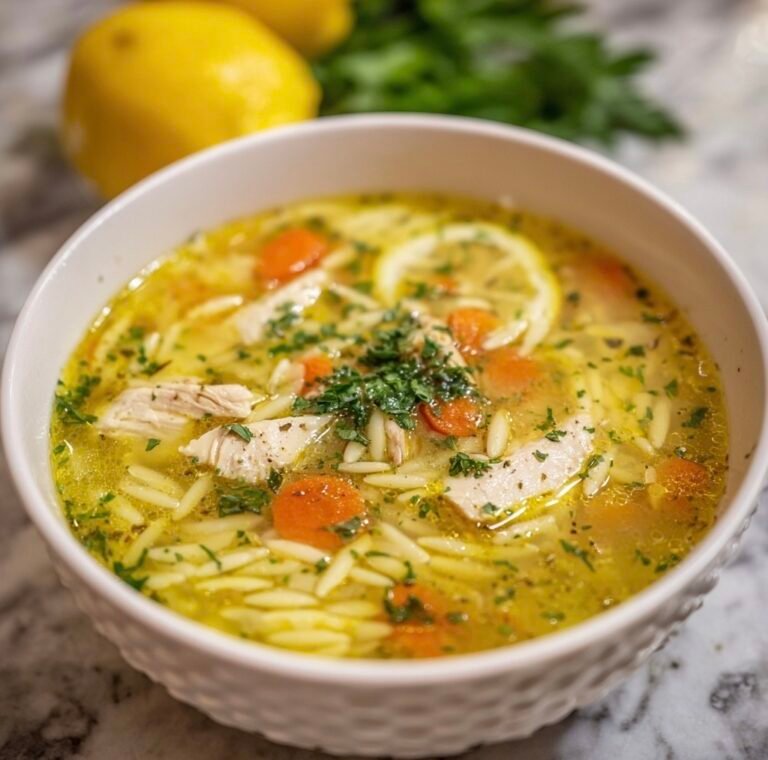 How to Make Mediterranean Lemon Chicken Soup for a Comforting, Flavorful Meal