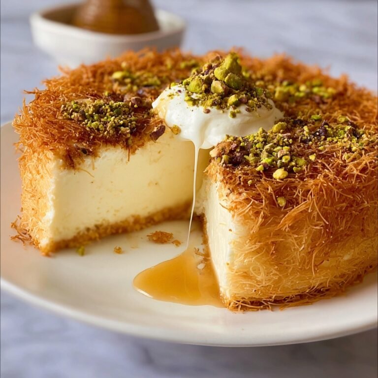 How to Make Irresistible Kunafa Cheesecake at Home